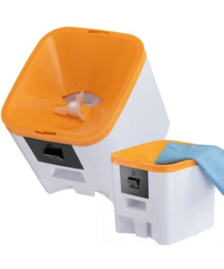 Distributore automatico di cibo cani e gatti ferplast "risto pet smart" bianco con controllo wi-fi