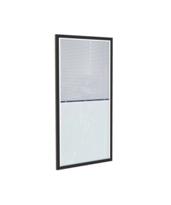 Vetrata con serranda artplast in alluminio per casetta modulare 96x200 cm