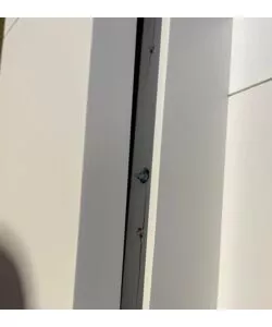 Outlet - difetti estetici - biocamino da pavimento tecno air system "ruby modello camogli" bianco