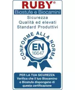 Outlet - difetti estetici - biocamino da pavimento tecno air system "ruby modello camogli" bianco