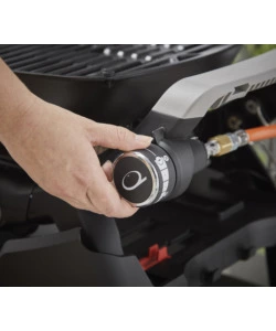 Barbecue a gas portatile weber "q1200 n" nero 1 bruciatore