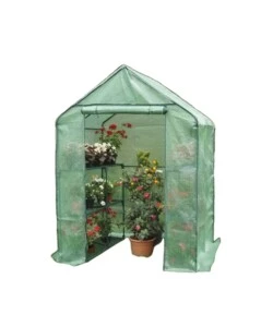Serra a tunnel eurogarden 'anna' in acciaio e pvc 200x100x80 cm