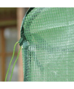 Telo di ricambio verdemax per serra anemone in pe rinforzato verde 140x140x195 cm