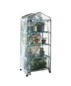 Custodia copriscaffale 'medium' in polietilene, 105x40x185 cm