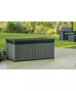 Baule keter "darwin 120g" in resina verde 142,5x65,3x64,3 cm