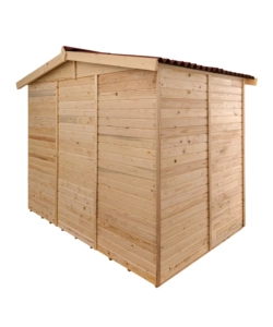 Casetta in legno da giardino habrita "eden" in abete rosso massiccio 270x187x210 cm