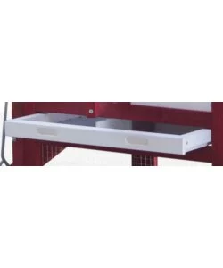 Casetta pollaio per galline in legno habrita "po 1562" rosso e bianco 152x62x92 cm