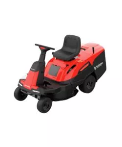 Trattorino tagliaerba a scoppio bluebird 'tr p 74h' taglio 74cm 352cc rider con cesto di raccolta