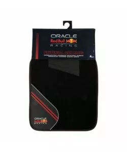 Set tappeti auto redbull "racing" nero e rosso 4 pezzi