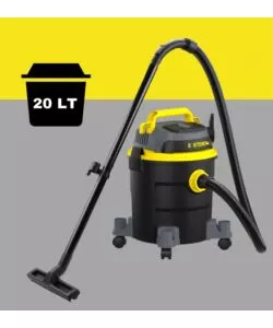 Aspiratore solidi liquidi elettrico system+ 1200w 20lt 30l/s