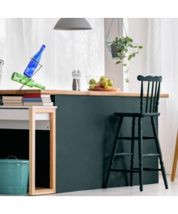 Pittura per restauro legno mobili "eco mobili" colore verde cipro 500 ml