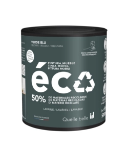 Pittura per restauro legno mobili 'eco mobili' colore verde cipro 500 ml