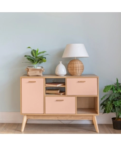 Pittura per restauro legno mobili "eco mobili" rosa pallido 500 ml