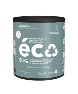 Pittura per restauro legno mobili 'eco mobili' blu laguna 500 ml