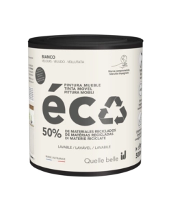 Pittura per restauro legno mobili 'eco mobili' bianco scogliera 500 ml