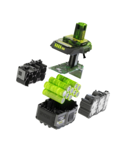 Batteria di ricambio ryobi "high energy rb1880t" 18v 8ah