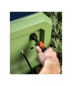 Geyser nebulizzatore antizanzara elettrico e batteria stocker "pro" 120v / 12v, alimentazione e batteria non inclusi