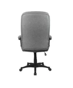 Sedia da ufficio bellahome "berkeley" in tessuto grigio melange 68x57x112-122 cm