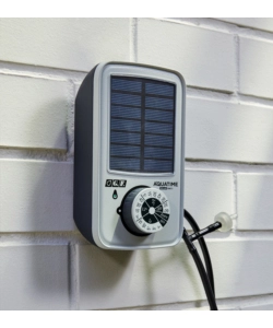 Programmatore d'irrigazione solare g.f. "aquatime solar uno.3 kit20" con 13 programmi per 20 vasi
