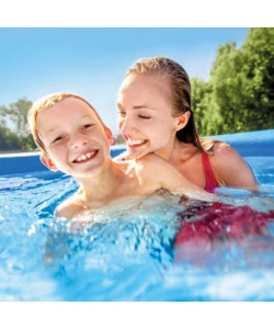 Piscina gonfiabile autoportante rotonda intex "easy set" 244x244x76 cm - cod. 28110np