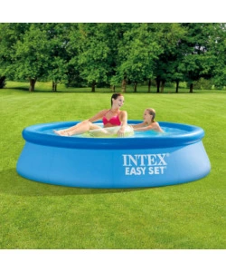Piscina gonfiabile autoportante rotonda intex "easy set" 244x244x76 cm - cod. 28110np
