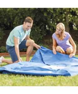 Piscina fuori terra con struttura rettangolare intex "rectangular frame" blu 260x160x65 cm - cod. 28271np