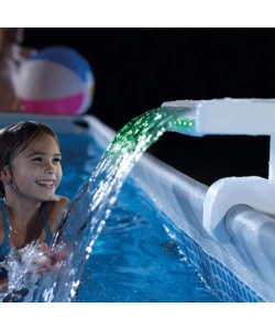 Cascata per piscine intex con led multicolore - cod. 28090