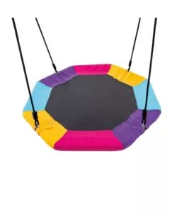 Altalena intex colorata con dondolo a nido ottagonale 201x235x200 cm - cod. 44111