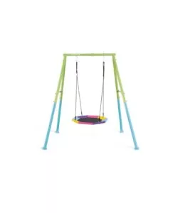 Altalena intex colorata con dondolo a nido ottagonale 201x235x200 cm - cod. 44111