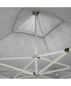 Gazebo richiudibile pieghevole riviera in tessuto impermeabile e anti uv bianco 3x2 m