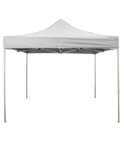 Gazebo richiudibile pieghevole riviera in tessuto impermeabile e anti uv bianco 3x2 m