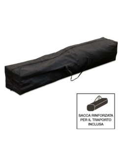 Gazebo richiudibile pieghevole riviera in tessuto impermeabile e anti uv bianco 3x2 m