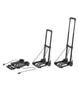 Carrello richiudibile e pieghevole portapacchi con ruote 45kg