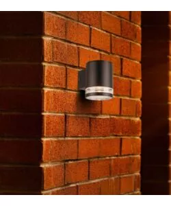 Applique led da esterno vtac nero con sensore di movimento 3000k