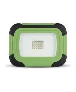 Faro led ricaricabile vtac con sos flash verde 4000k 20w