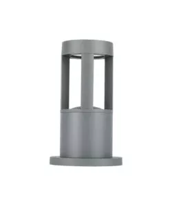 Lampada led da terra da esterno vtac grigio 3000k