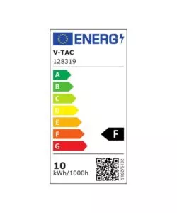 Lampada led da terra da esterno vtac grigio 3000k