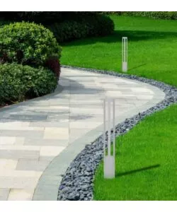 Lampada led da terra da esterno vtac bianco 6400k 80cm