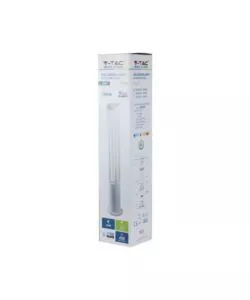 Lampada led da terra da esterno vtac bianco 6400k 80cm