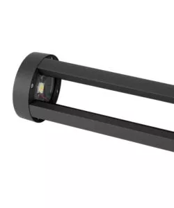 Lampada led da terra da esterno vtac nero 6400k 80cm