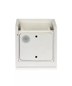 Applique led da esterno quadrata a doppio fascio luminoso vtac bianco 3000k