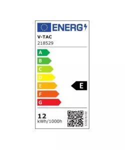 Applique led da esterno quadrata a doppio fascio luminoso vtac nero 3000k