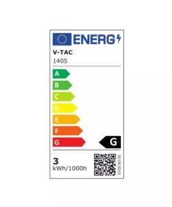 Faretto led segnapasso a plafone da esterno rotondo vtac nero 4000k