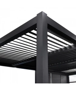 Pergola bioclimatica elica garden antracite 7,8x4x2,5 m