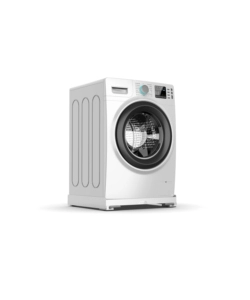 Base antivibrazione per lavatrice e asciugatrice con ruote e freni "wash evo" bianco 61,4x9,5x57 cm