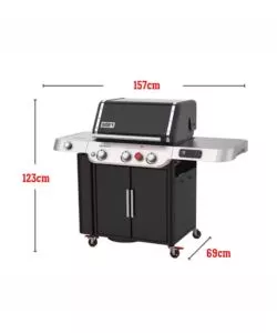 Barbecue a gas weber 'genesis ex-335' 3 bruciatori