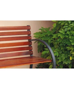 Panchina da esterno solaria "piccadilly" in ferro 2 posti  122x67x72 cm