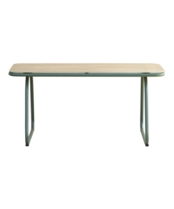 Set da giardino solaria "tinos" in ferro verde 4 sedute e 1 tavolino