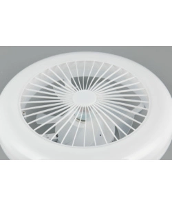 Ventilatore da soffito con led "mora" bianco Ø45 cm 13w