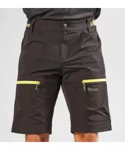 Pantalone da lavoro corto u-power "ares" black carbon taglia 2xl